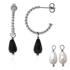 Orecchini in argento con Perla di Acqua Dolce