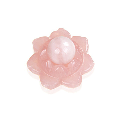 Accessorio con Quarzo Rosa