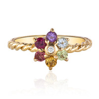 Anello in argento con Ametista