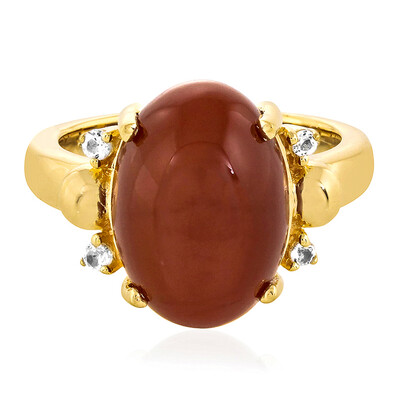 Anello in argento con Pietra di Luna Kangeyam