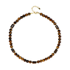 Collana in argento con Occhio di Tigre