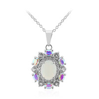 Collana in argento con Opale di Welo