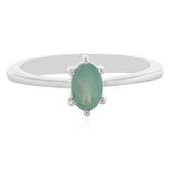 Anello in argento con Grandidierite