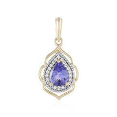 Ciondolo in oro con Tanzanite