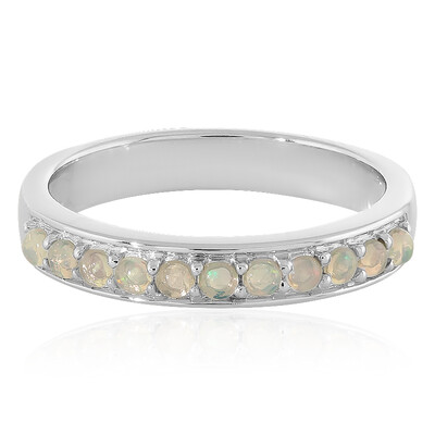 Anello in argento con Opale di Welo