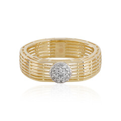Anello in oro con Diamante I1 (I)  (Ornaments by de Melo)