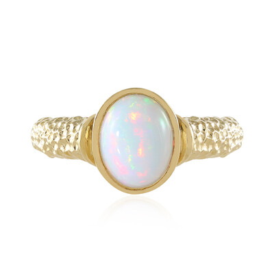 Anello in argento con Opale di Welo