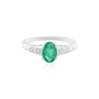 Anello in argento con Smeraldo Zambia