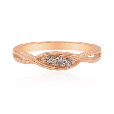 Anello in oro con Diamante Rosa d'Argyle I3 (Mark Tremonti)