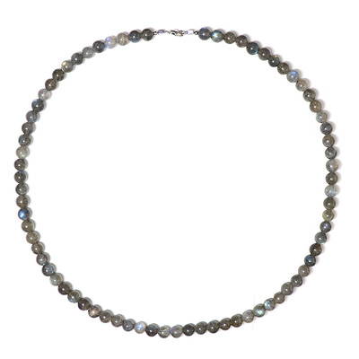 Collana in argento con Labradorite