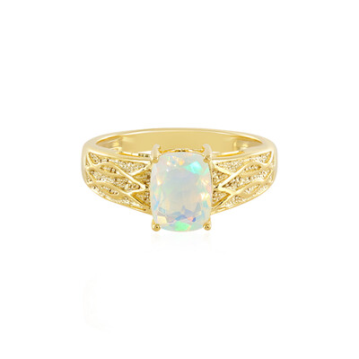 Anello in argento con Opale di Welo