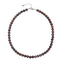 Collana in argento con Pietersite