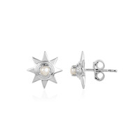 Orecchini in argento con Perla di Acqua Dolce