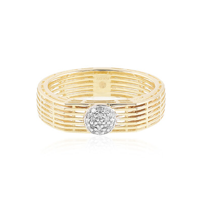 Anello in oro con Diamante I1 (I)  (Ornaments by de Melo)