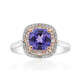 Anello in oro con Tanzanite AAA (CIRARI)
