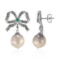 Orecchini in argento con Perla di Acqua Dolce (Annette classic)