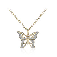 Collana in argento con Diamante I3 (I)