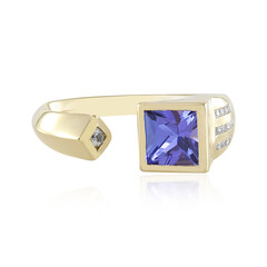 Anello in oro con Tanzanite AAA (de Melo)