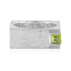 Anello in argento con Peridoto