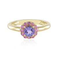 Anello in oro con Tanzanite