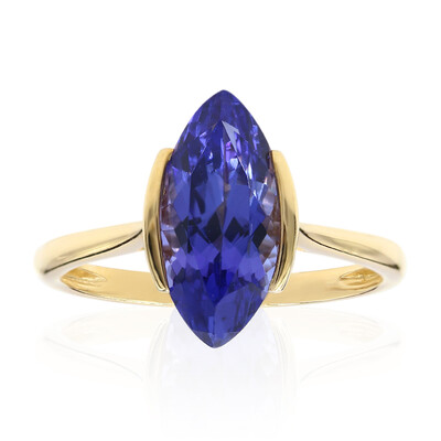 Anello in oro con Tanzanite AAA (CIRARI)