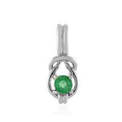 Ciondolo in argento con Smeraldo Etiope