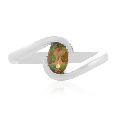 Anello in argento con Quarzo Tundra