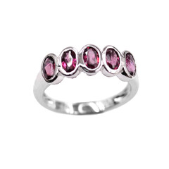 Anello in argento con Granato Tocantin