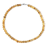 Collana in argento con Citrino
