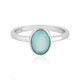 Anello in argento con Opale Paraiba