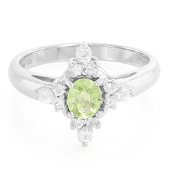 Anello in argento con Tormalina Paraíba