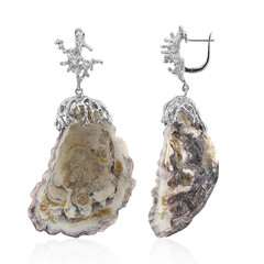 Orecchini in argento con Conchiglia (TPC)