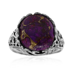 Anello in argento con Turchese Kingman Mohave Porpora (Art of Nature)