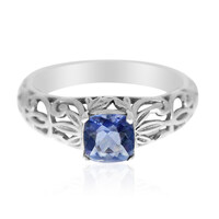 Anello in argento con Fluorite Cangiante