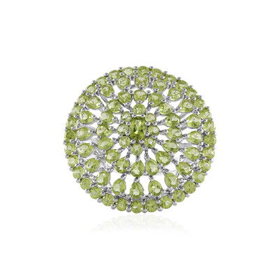 Anello in argento con Peridoto