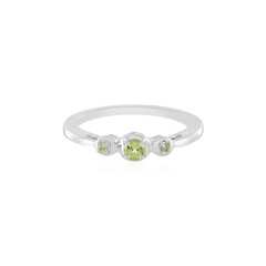 Anello in argento con Peridoto