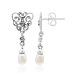 Orecchini in argento con Perla di Acqua Dolce