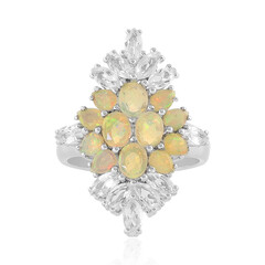 Anello in argento con Opale di Welo