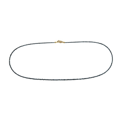 Collana in oro con Diamante Blu (CUSTODANA)