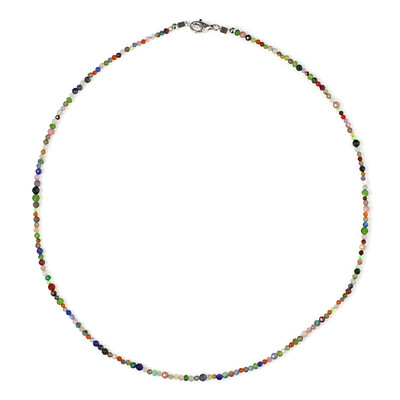 Collana in argento con Granato d’India