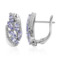 Orecchini in argento con Tanzanite