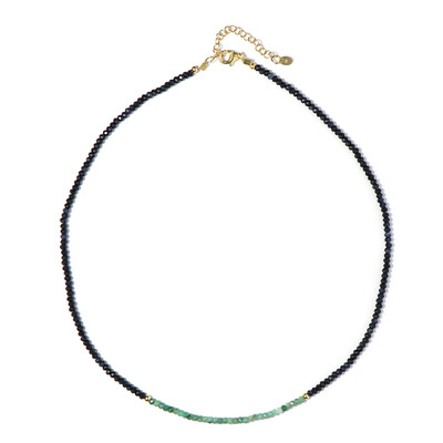 Collana in argento con Smeraldo Brasiliano