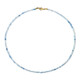 Collana in argento con Acquamarina Brasiliana