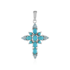 Ciondolo in argento con Turchese Sleeping Beauty