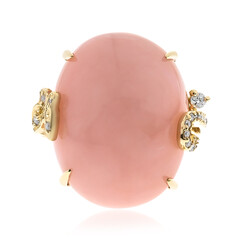 Anello in oro con Opale Rosa (CIRARI)