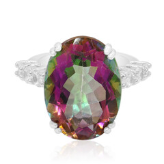 Anello in argento con Quarzo Mistico