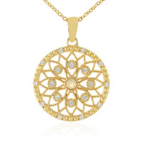 Collana in argento con Opale di Welo