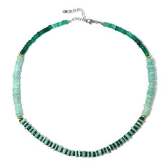 Collana in argento con Ematite Dorata