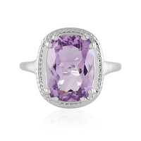 Anello in argento con Ametista Rose de France