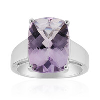 Anello in argento con Ametista Rose de France